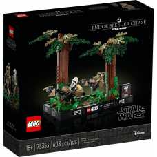 75353 STAR WARS Endor Speeder Chase Diorama